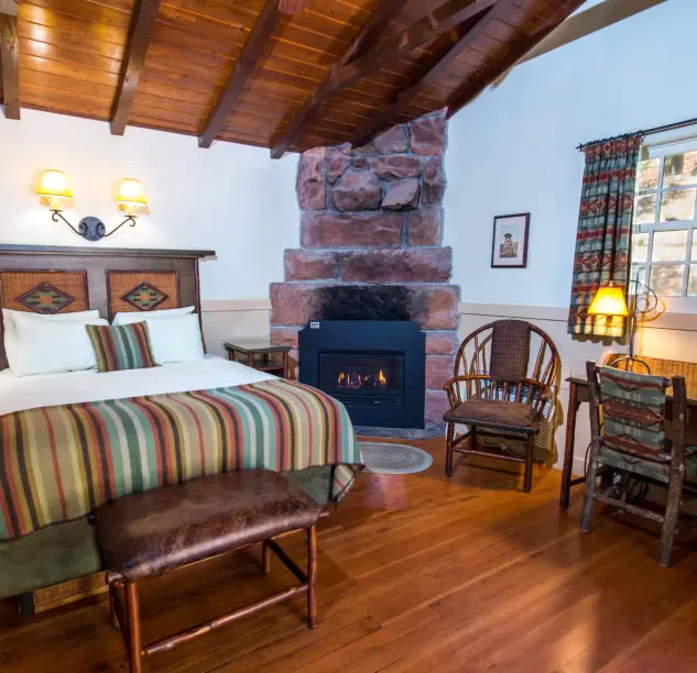 inside of a cabin
